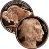 Picture of Private Mint Currency Design 1 oz .999 Pure Copper Medallion (Buffalo Nickel Design #3)