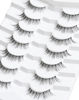 Picture of Onlyall Natural Lashes Natural Eyelashes Wispy Lashes Fake Eyelashes C Curl Lashes 12mm False Lashes 7 Pairs D30