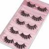 Picture of DYSILK False Eyelashes Mink - Strip Lashes 5 Pairs 6D Faux Eyelash Wispy Lashes Cat Eye Fake Eyelashes Natural Look Fluffy Lash Reusable Lash Extension Kit | 004-16.7mm