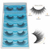 Picture of DYSILK Eyelashes Mink Lashes - Wispy Eyelashes 5 Pairs 6D Lashes Kit False Lashes Natural Look Eye Lashes Cat Eye Fake Eyelashes Volume Lashes Strip | 15.2mm