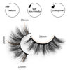 Picture of DYSILK Fake Eyelashes Natural Lash - Mink Lashes 5 Pairs 6D Wispy Lash Pack - Eye Lashes Strip Eyelash Extension Kit Reusable False Lashes Natural Look | 002-16mm