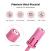 Picture of MelodySusie Crystal Top Mandrel Bit for Nails, 3/32'' Easy Off Nail Drill Bits for Sanding Bands, Suitable for Acrylic Nails Gel Manicures and Pedicures, Pink Blossom