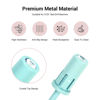 Picture of MelodySusie Crystal Top Mandrel Bit for Nails, 3/32'' Easy Off Nail Drill Bits for Sanding Bands, Suitable for Acrylic Nails Gel Manicures and Pedicures, Skylight Blue