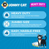 Picture of Jonny Cat Litter Box Liners: Fresh Scent - Heavy Duty - Tear & Leak Resistant - Drawstring Close - Jumbo, 7 Count