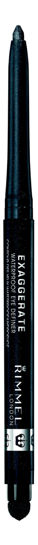 Picture of Rimmel London Exaggerate Waterproof Eye Definer Eyeliner, Highly Pigmented, Long-Wearing, Built-In Smudger, 264, Earl Grey, 0.01oz