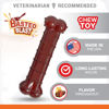 Picture of Nylabone Power Chew Classic Bone Chew Toy for Dogs, Durable Dog Toys for Aggressive Chewers, Basted Blast Bacon & Steak Flavor, Medium/Wolf (1 Count)