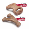 Picture of Benebone Puppy 2-Pack Dental Chew/Wishbone Dog Chew Toys, Made in USA, Real Bacon Flavor