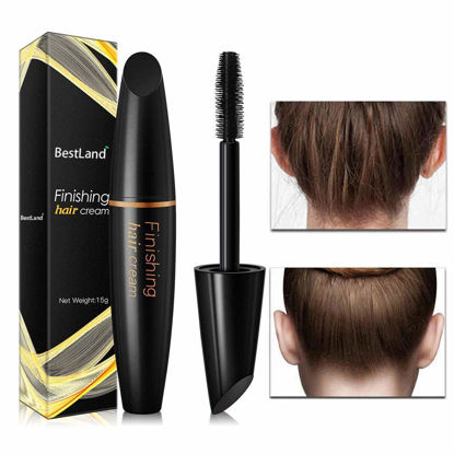 Picture of BestLand Hair Finishing Stick - Flyaway Tamer, Refreshing Shaping Gel, Wax Fixer for Bangs, Edges, Frizz and Baby Hairs Control, Slick Back Styler