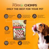 Picture of Pork Chomps Baked Pork Skin Dog Chews, 5-inch Mini Twists, Bacon Flavor Wrap, 30 Count