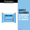 Picture of Neutrogena Makeup Remover Wipes, Individually Wrapped Daily Face Wipes for Waterproof Makeup, Travel & On-the-Go Singles, 20 Count