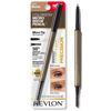 Picture of Revlon ColorStay Micro Eyebrow Pencil with Built In Spoolie Brush, Infused with Argan and Marula Oil, Waterproof, Smudgeproof, 450 Blonde (Pack of 1)