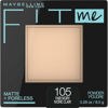 Picture of Maybelline Fit Me Matte + Poreless Pressed Face Powder Makeup & Setting Powder, Fair Ivory, 1 Count