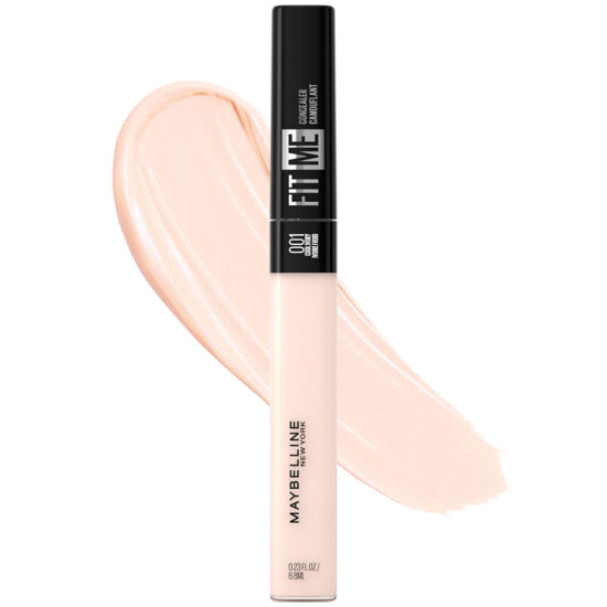 Picture of Maybelline Fit Me Liquid Concealer Makeup, Natural Coverage, Lightweight, Conceals, Covers Oil-Free, Cool Ivory (Packaging May Vary)