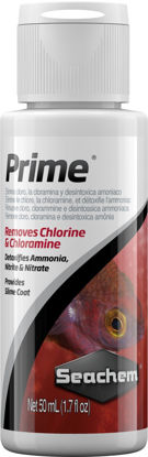 Picture of Seachem Prime Fresh and Saltwater Conditioner - Chemical Remover and Detoxifier 50 ml