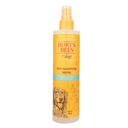 Picture of Burt's Bees for Pets Naturally Derived Itch Soothing Spray with Honeysuckle - Best Anti-Itch Spray for Dogs With Itchy Skin - Cruelty Free, Formulated without Sulfates and Parabens, 10 Fl Oz