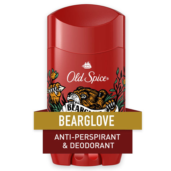 Picture of Old Spice Anti-Perspirant Deodorant for Men, Bearglove Scent, 2.6 Oz