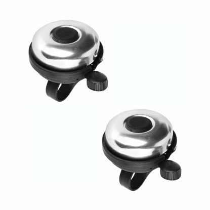 Picture of Accmor Classic Bike Bell, Aluminum Bicycle Bell, Loud Crisp Clear Sound Bicycle Bike Bell for Adults Kids