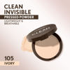 Picture of Covergirl Clean Invisible Pressed Powder, Lightweight, Breathable, Vegan Formula, Ivory 105, 0.38oz