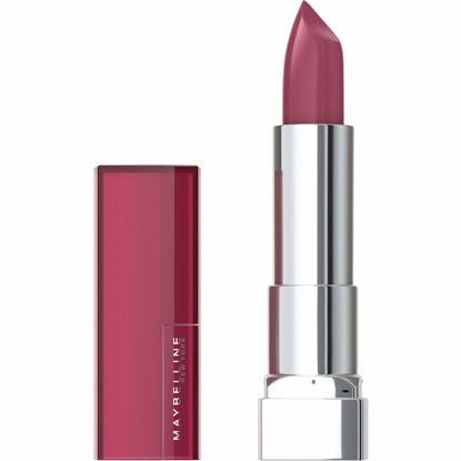 Picture of Maybelline Color Sensational Lipstick, Lip Makeup, Cream Finish, Hydrating Lipstick, Nude, Pink, Red, Plum Lip Color, Rose Embrace, 0.15 oz; (Packaging May Vary)