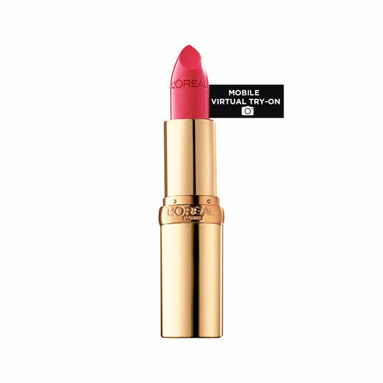 Picture of L'Oreal Paris Colour Riche Original Creamy, Hydrating Satin Lipstick with Argan Oil and Vitamin E, Fresh as a Rose , 1 Count