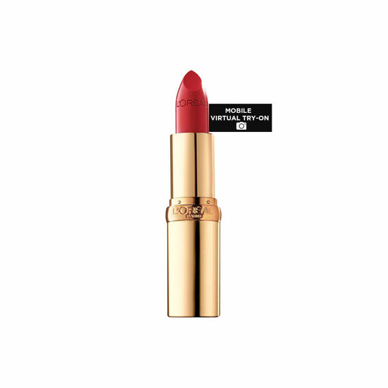 Picture of L’Oréal Paris Colour Riche Original Creamy, Hydrating Satin Lipstick with Argan Oil and Vitamin E, le rouge paris , 1 Count