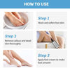 Picture of Fu Store Foot Files Callus Remover Stainless Steel Foot Rasp and Dual Sided Foot File Professional Scrubber Pedicure Tools Premium for Foot Care (Large)