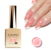 Picture of CANNI Jelly Nude Pink Gel Nail Polish, 1Pcs Jelly Nude Pink Gel Polish Translucent Jelly Color Nail Polish Gel High Gloss Soak Off U V Gel Nail French Nail Manicure Salon DIY