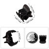 Picture of YOHAMA 36 PCS Black Mini Hair Claw Clips Great for Design Kids and Adult Hairstyles Decoration Buns, Pining Bangs Strong Grip Multifunction Clamp Clips.