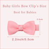 Picture of CÉLLOT Baby Girls Hair Clips 25PCS Fully Lined Tiny 2" Hair Bows Alligator Clips for Infants Toddlers