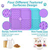 Picture of 2PCS Licking Mat for Dogs with Suction Cups, Premium Lick Pad for Anxiety Relief, Slow Feeder Dog Bowls, Perfect for Bathing, Grooming and Training