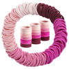 Picture of 200PCS Elastic Hair Ties, No Crease Hair Small Ponytail Holders for Kids Girls Baby Toddler, Pink Color