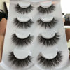 Picture of ALICROWN Faux Mink Lashes Pack 3D Volume Natural Fluffy Wispies Cross False Eyelashes