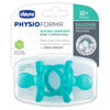 Picture of Chicco PhysioForma 100% Soft Silicone One Piece Pacifier for Babies aged 16-24 months | BPA & Latex Free | Reusable Sterilizing Case | Teal, 2pk