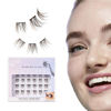 Picture of KISS Falscara Multipack False Eyelashes, Lash Clusters, 'Bambi Wisps', 10mm-12mm-14mm, Includes 24 Assorted Lengths Wisps, Contact Lens Friendly, Easy to Apply, Reusable Strip Lashes