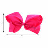 Picture of 3 Inch Grosgrain Bow for Little Girls- Set of 2 (Hot Pink)