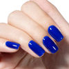 Picture of AILLSA Royal Blue Gel Nail Polish Deep Blue Gel Polish Winter Sheer Translucent Blue Color Nail Polish Gel High Gloss Soak Off U V Gel French Nail Manicure Salon DIY Christmas Gifts 0.5 Fl Oz/GB125