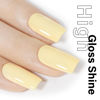 Picture of AILLSA Pastel Light Yellow Gel Nail Polish Macaron Bright Spring Summer Gel Polish Cotton Candy Gel Soak Off U V for French Nail Manicure Salon DIY Holiday Gifts 0.5 Fl Oz GB83