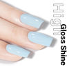 Picture of AILLSA Pastel Gel Nail Polish Macaron Light Blue Gel Polish Bright Spring Summer Colors Cotton Candy Gel Soak Off U V for French Nail Manicure Salon DIY Holiday Gifts 0.5 Fl Oz GB76