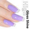 Picture of AILLSA Pastel Lavender Purple Gel Nail Polish Macaron Lilac Purple Gel Polish Bright Spring Summer Colors Cotton Candy Gel Soak Off U V for Nail Manicure Salon DIY Holiday Gifts 0.5 Fl Oz GB84