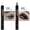 Picture of evpct 2Pcs Cream Eyeshadow Sticks Set for Eyes Pearl White & Pearl Black Shimmer Eye Crayon Shadow Brightener Stick Pencil Pen Bulk sombras en crema para ojos 01+03