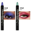 Picture of evpct 2Pcs Cream Eyeshadow Sticks Set for Eyes Waterproof, Blue Shimmer & Red Shimmer Matte Eye shadow Stick Pencil Pen Bulk sombras en crema para ojos 32+35