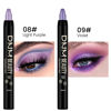 Picture of evpct 2Pcs Cream Eyeshadow Sticks Set for Eyes Light Purple & Violet Shimmer Eye Crayon Shadow Brightener Stick Pencil Pen Bulk sombras en crema para ojos 08+09