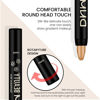 Picture of evpct 2Pcs Cream Eyeshadow Sticks Set for Eyes Light Khaki & Desert Gold Shimmer Eye Crayon Shadow Brightener Stick Pencil Pen Bulk sombras en crema para ojos 04+06