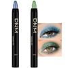 Picture of evpct 2Pcs Cream Eyeshadow Sticks Set for Eyes Sky Blue & Greenish Cyan Shimmer Eye Crayon Shadow Brightener Stick Pencil Pen Bulk sombras en crema para ojos 10+12