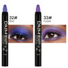 Picture of evpct 2Pcs Cream Eyeshadow Sticks Set for Eyes Waterproof, Blue Shimmer & Purple Shimmer Matte Eye shadow Stick Pencil Pen Bulk sombras en crema para ojos 32+33