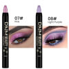 Picture of evpct 2Pcs Cream Eyeshadow Sticks Set for Eyes Vioiet Pink & Light Purple Shimmer Eye Crayon Shadow Brightener Stick Pencil Pen Bulk sombras en crema para ojos 07+08