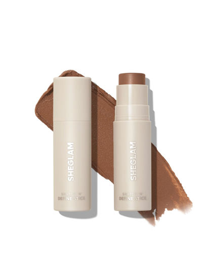 Picture of SHEGLAM Snatch 'n' Define Cream Contour Stick Long Lasting Highly Pigmented Sweat Proof Face Bronzer Makeup - Earthy Sepia