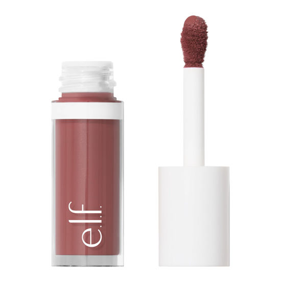 Picture of e.l.f. Camo Liquid Blush, Long-lasting Liquid Blush For High-pigment Color, Creates A Soft, Dewy Finish, Vegan & Cruelty-free, Suave Mauve