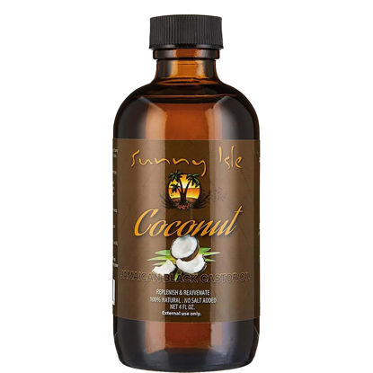 Picture of Sunny Isle Coconut Jamaican Black Castor Oil 4oz