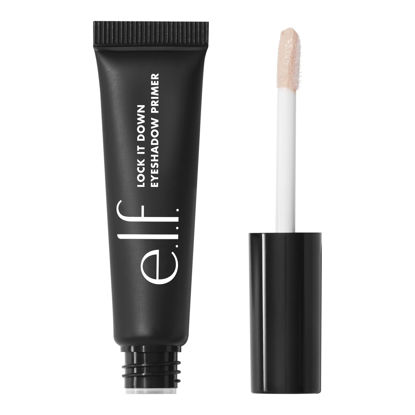 Picture of e.l.f. Lock It Down Eyeshadow Primer, Smooth, Creamy Primer For Long-Lasting Eyeshadow, Intensifies Liquid & Powder Color, Vegan & Cruelty-free